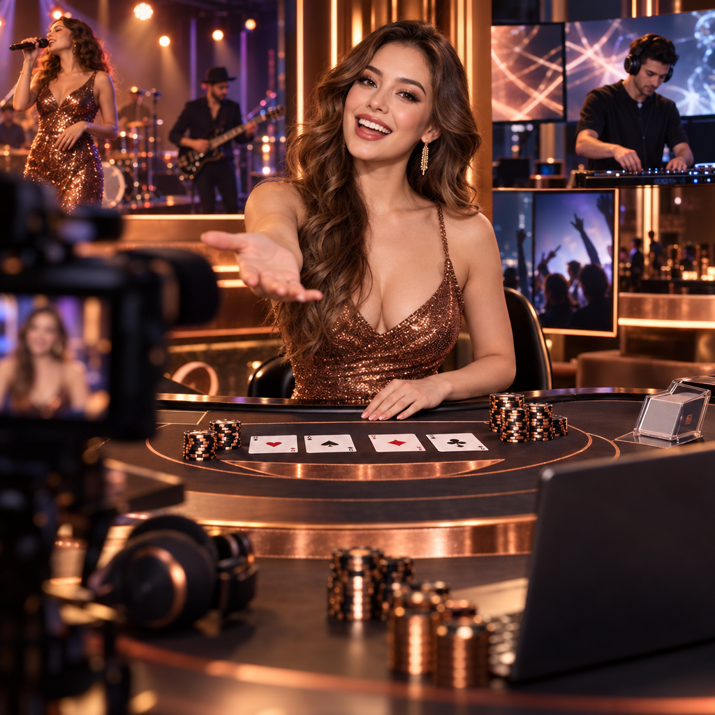 Ambiente de Cassino Ao Vivo